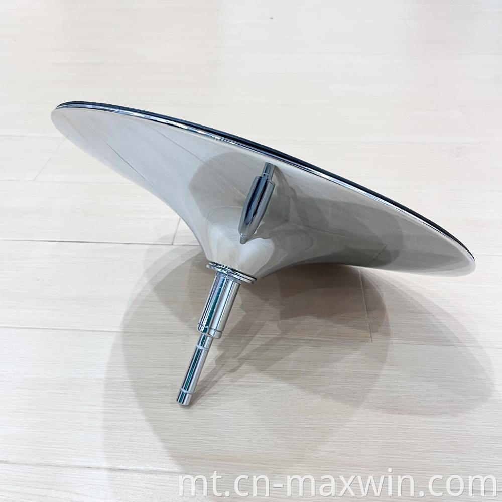 Bażi Flagpole tad-Diska tal-Fidda Silver Disc Flagpole Base